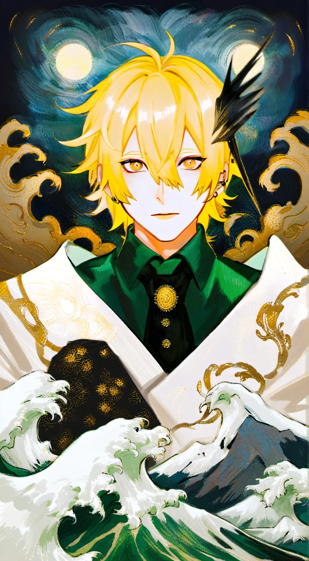 ai character: denki x Y/N  background