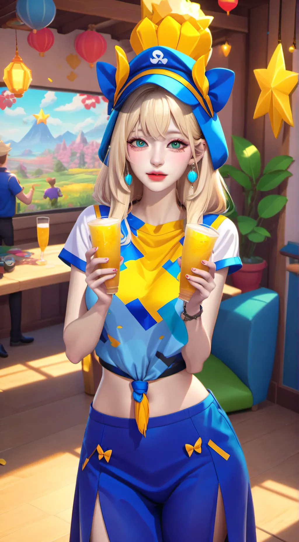 ai character: Sarana background