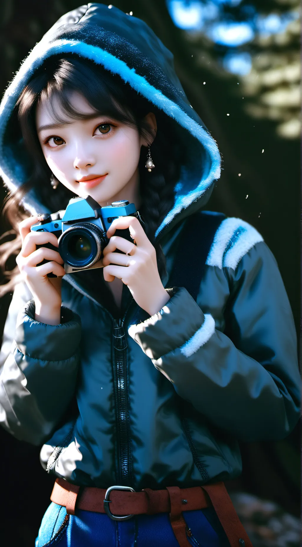 ai character: Luci background