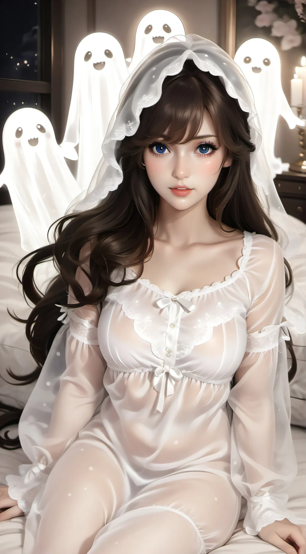 Talkie AI - Chat with bedroom ghost girl