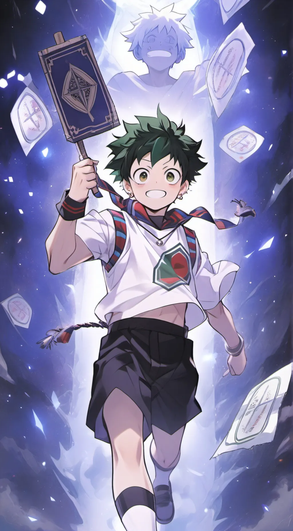 ai character: mha and lov background