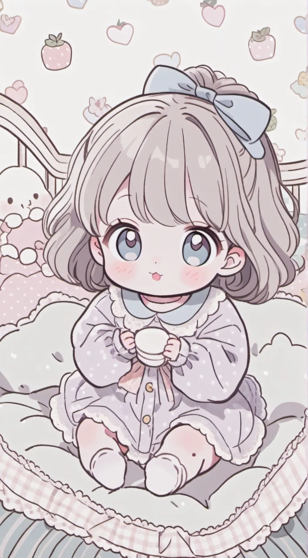 ai character: Aria background
