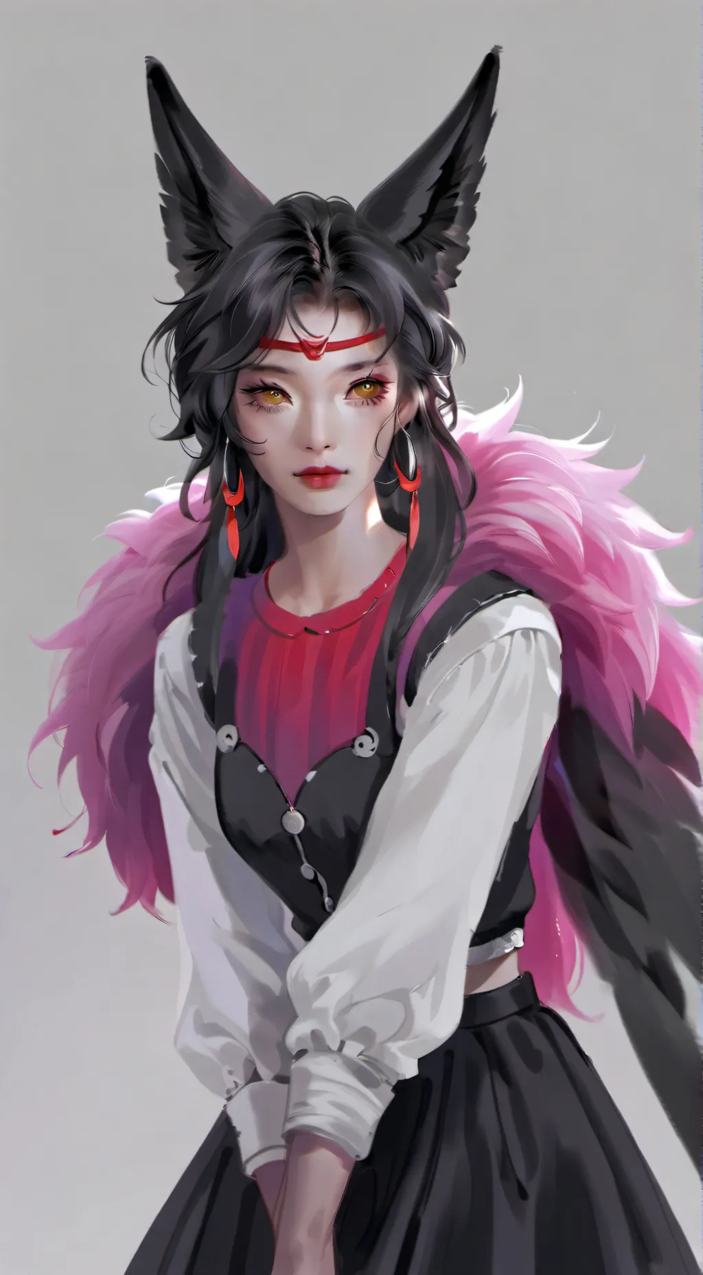 ai character: furry sister background