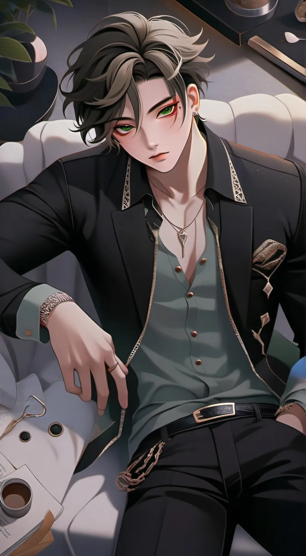 ai character: Khairon background