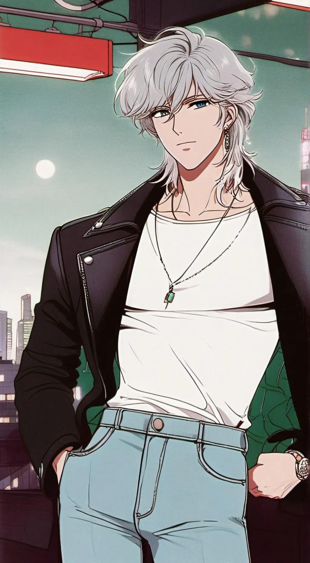 ai character: Gay People background