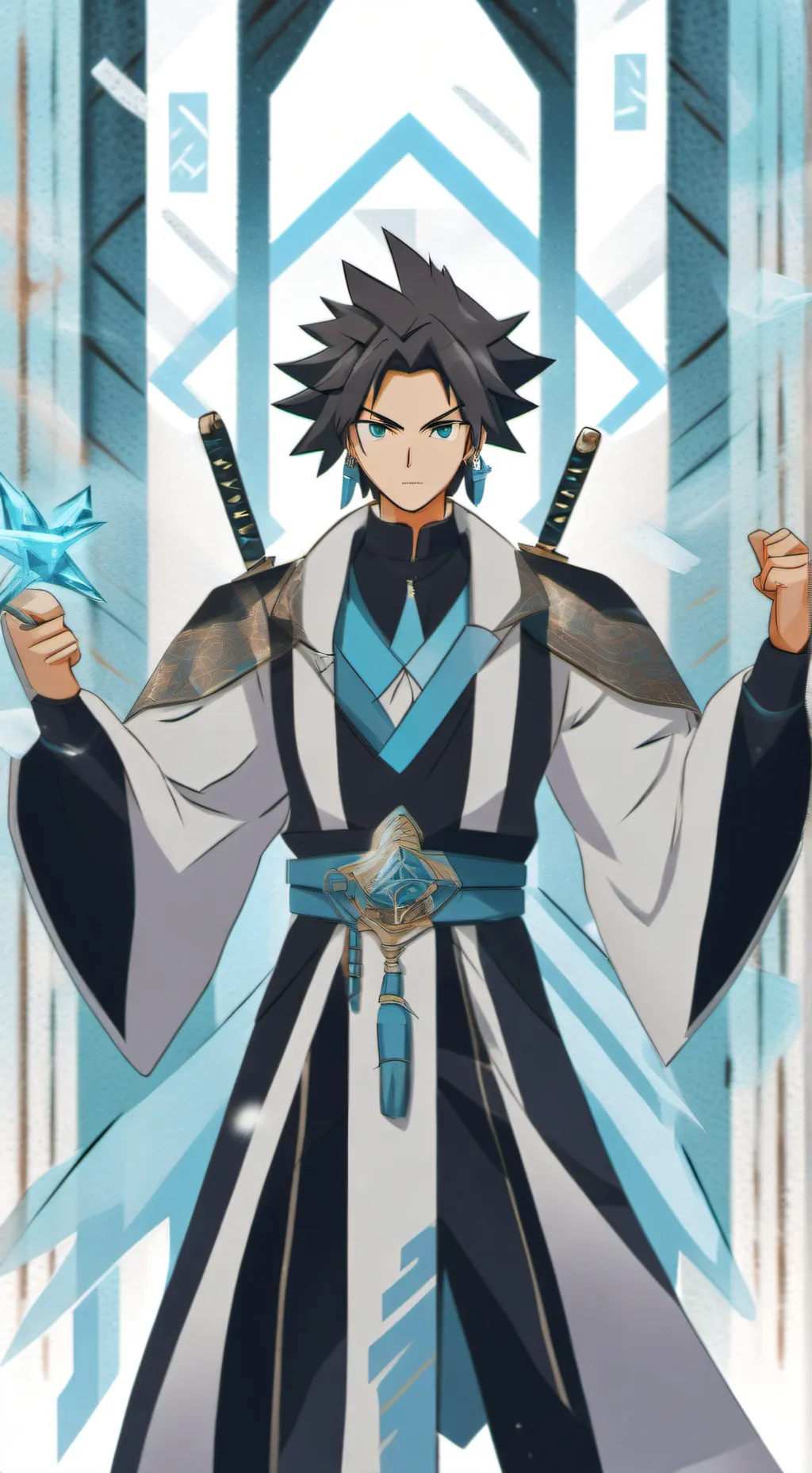 ai character: tonigo  background