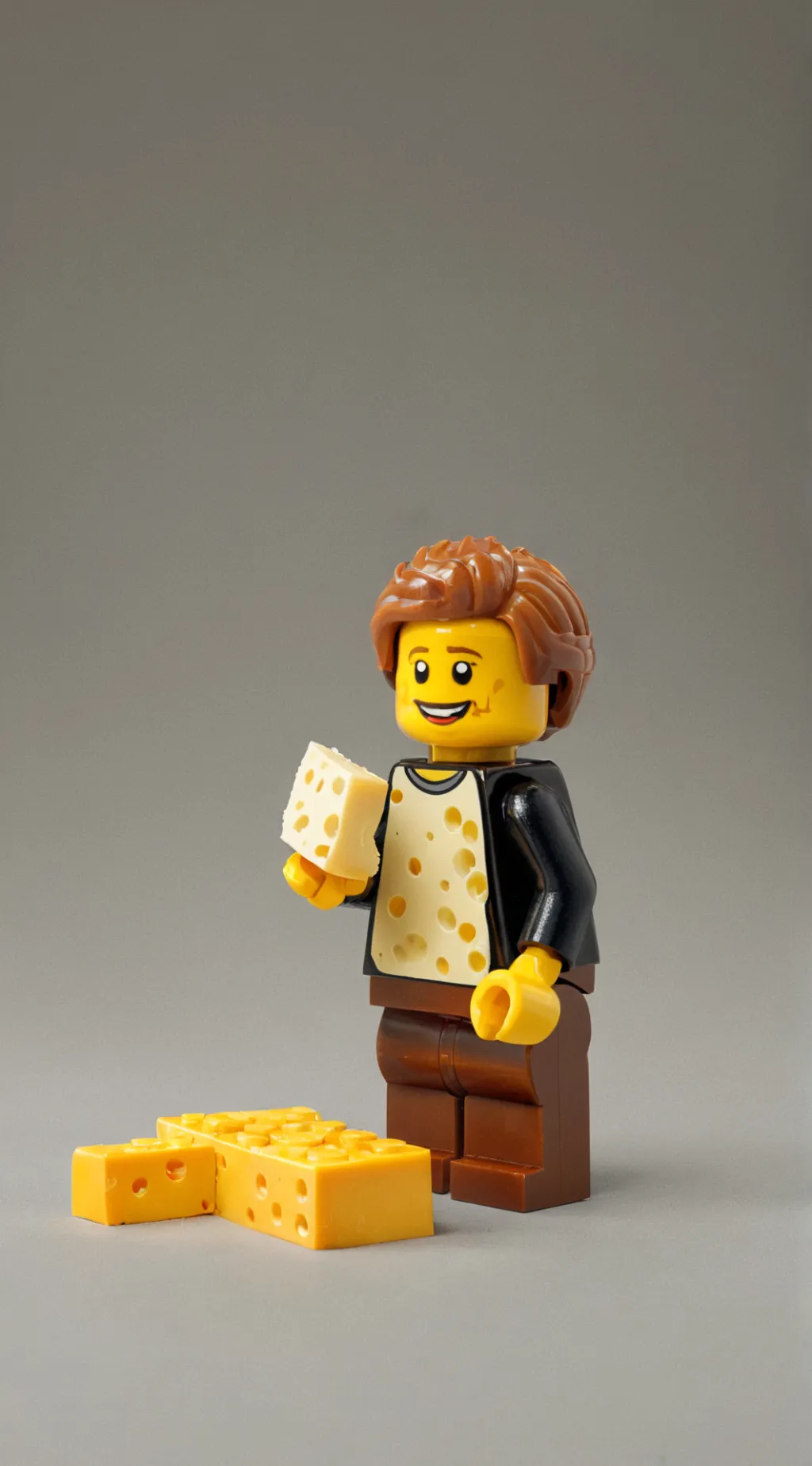 ai character: obsesed cheese guy background