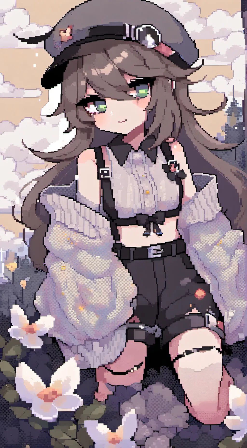 ai character: _-°Sally°-_ background