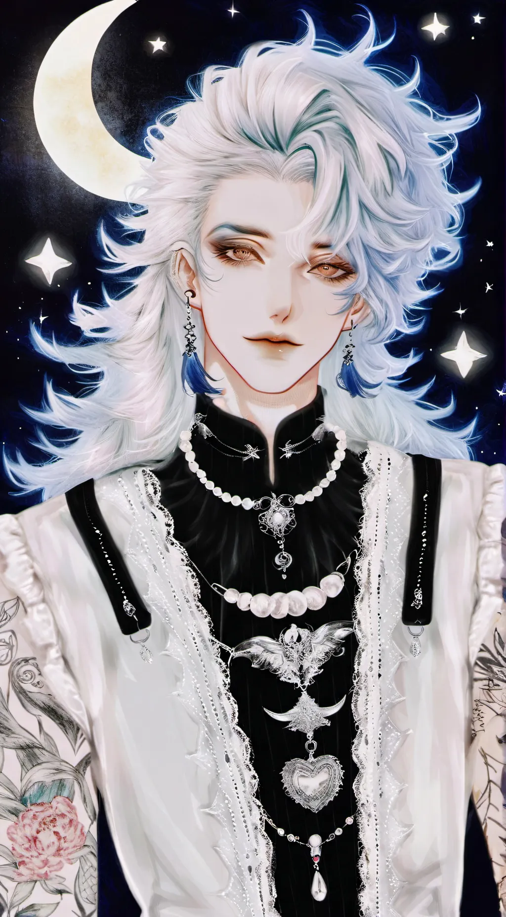 ai character: °-Selene-° background