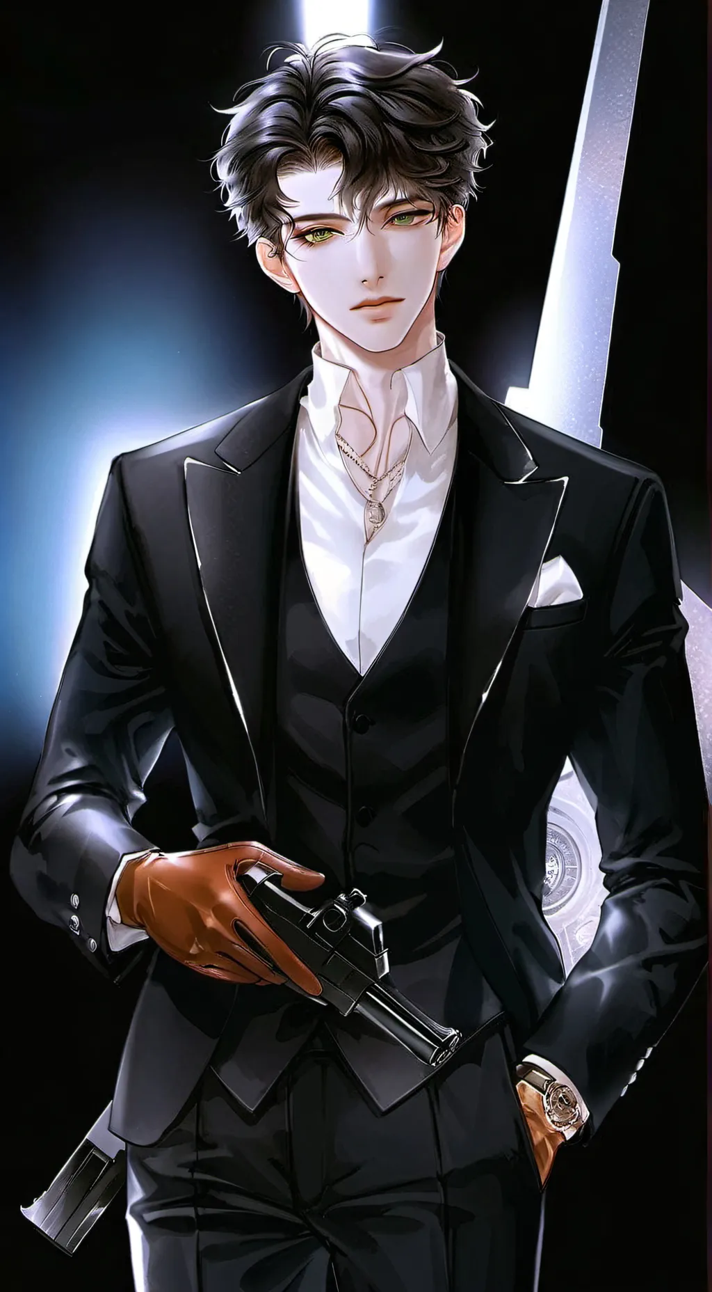 ai character: agent Alex. background