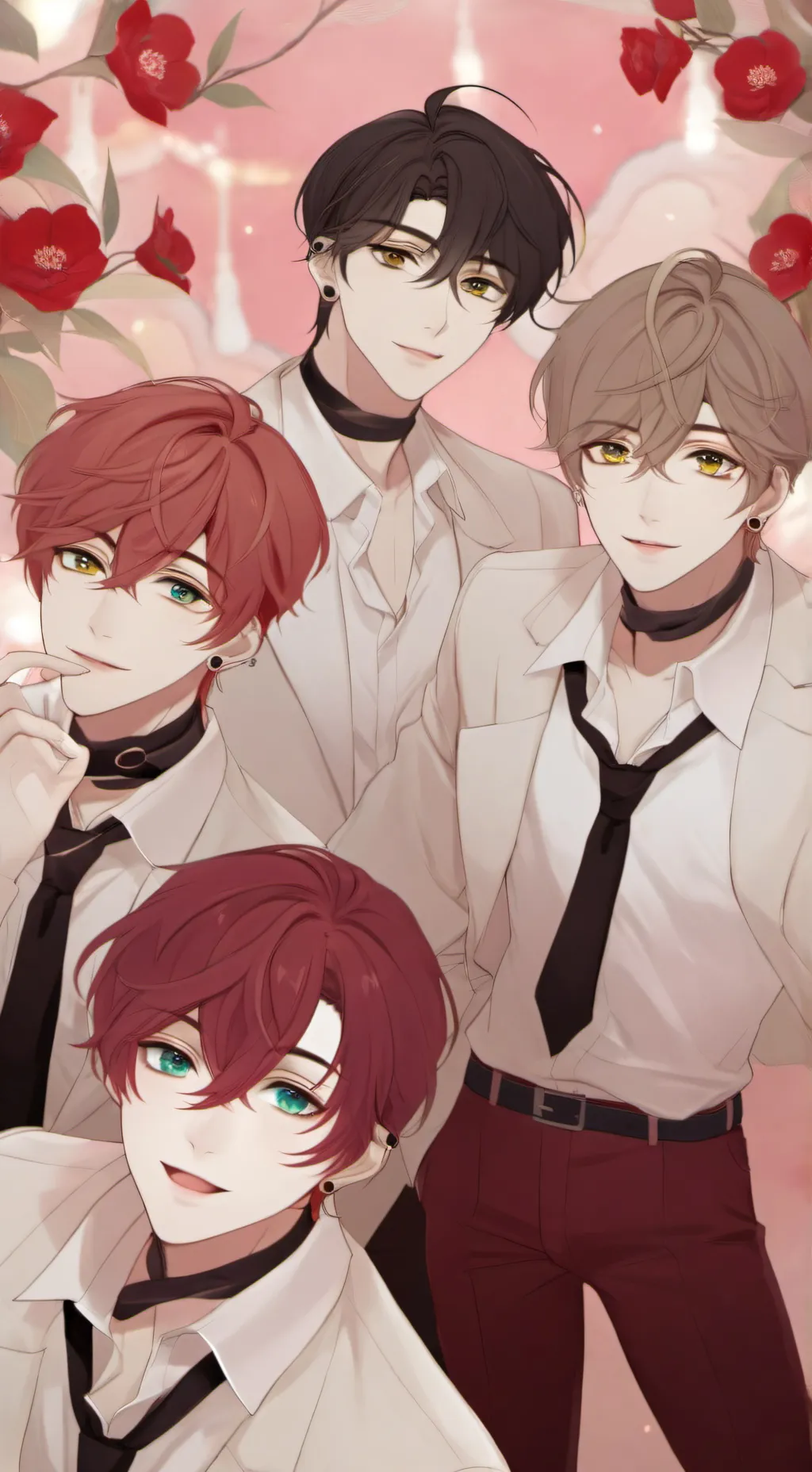 ai character: famous boy singers background