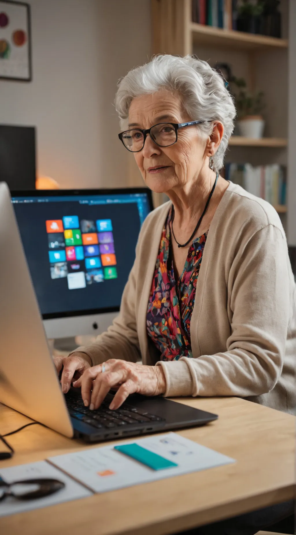 ai character: Elderly Learning Empire background