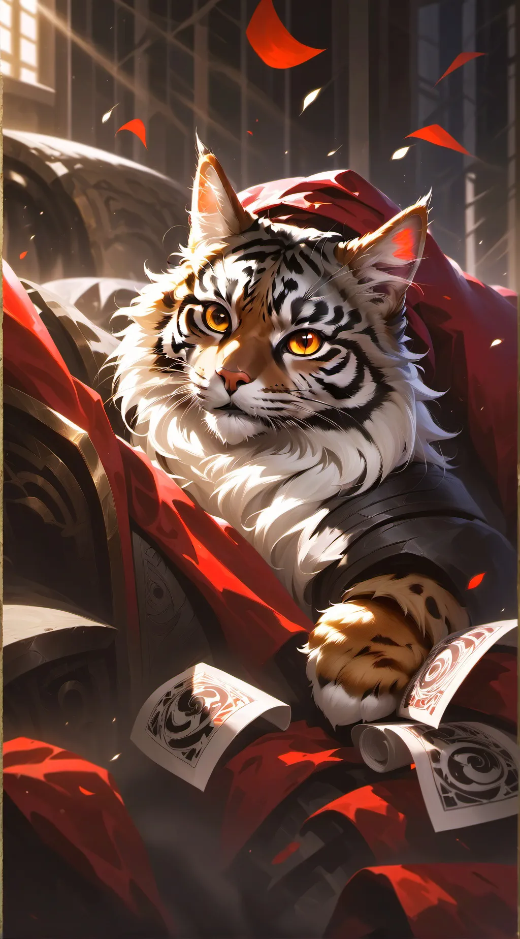 ai character: catnap  background