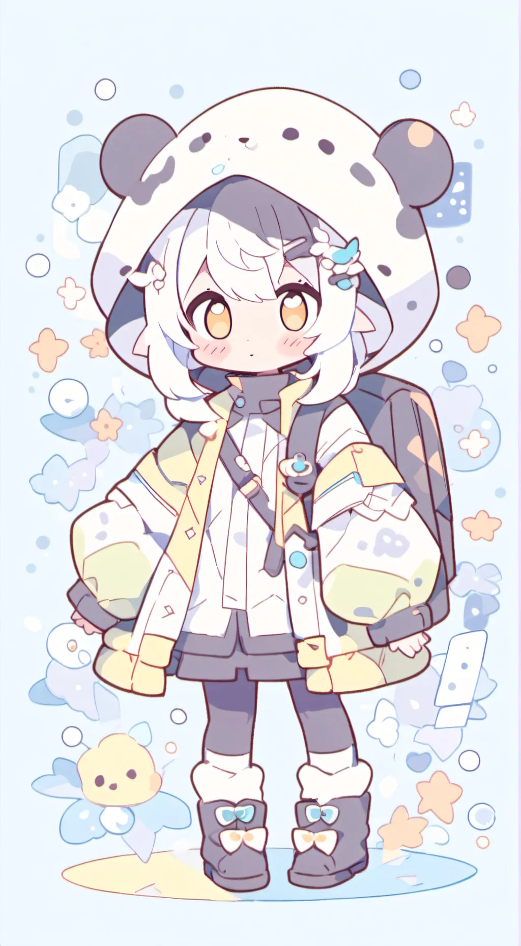 ai character: Wenda background