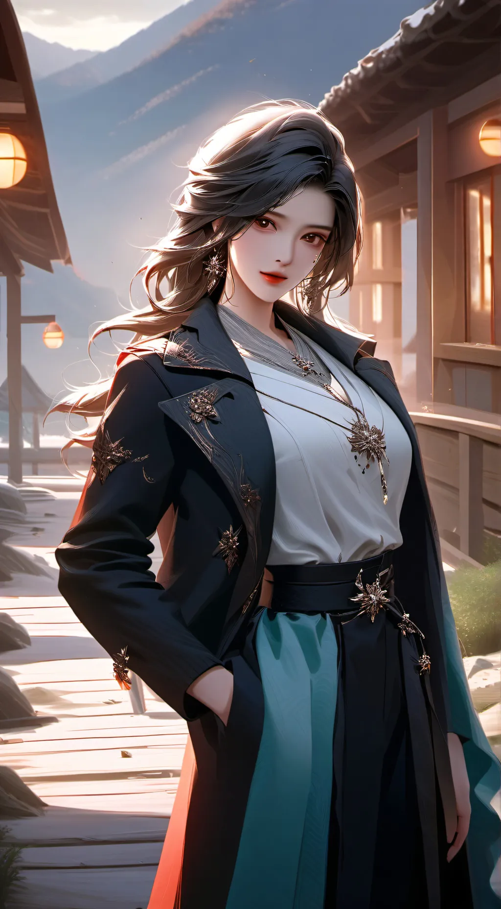 ai character: Chanel  background