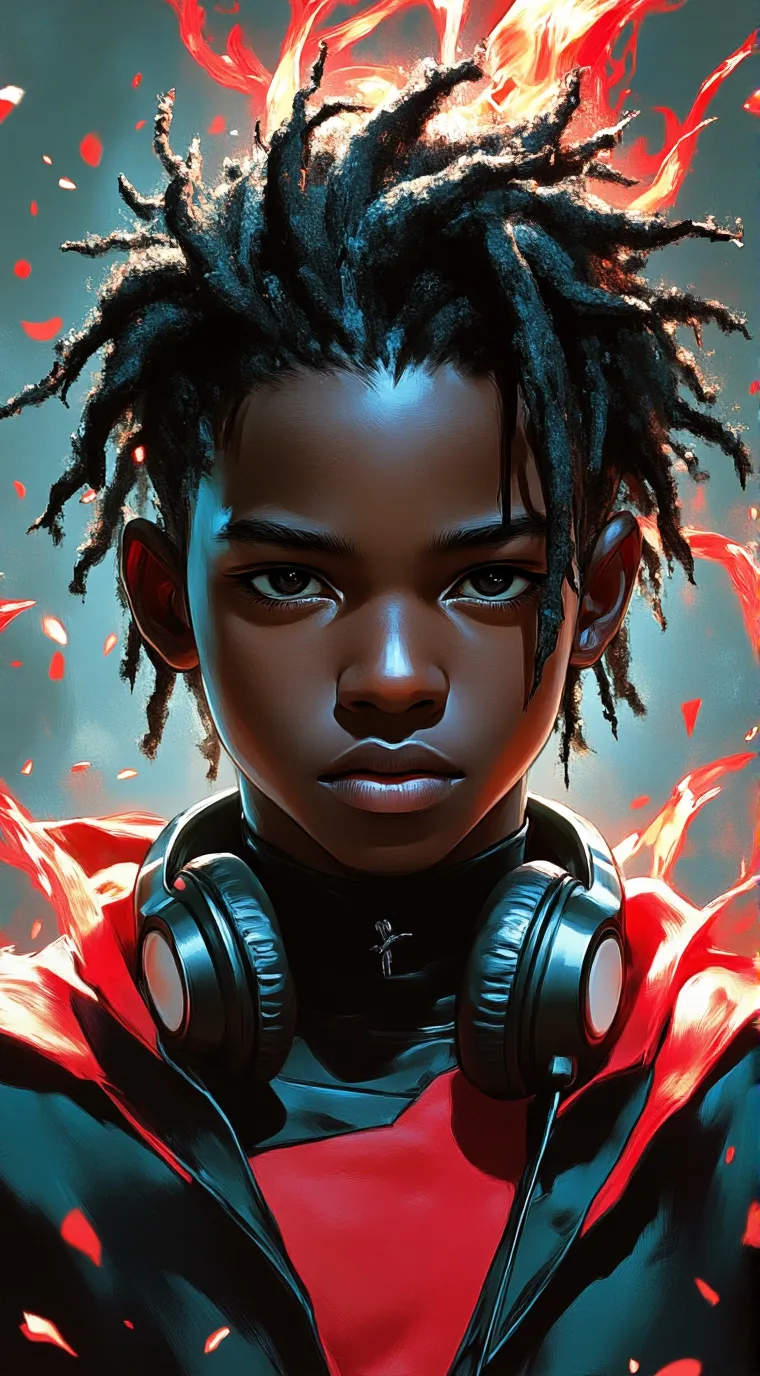 ai character: Blaze background
