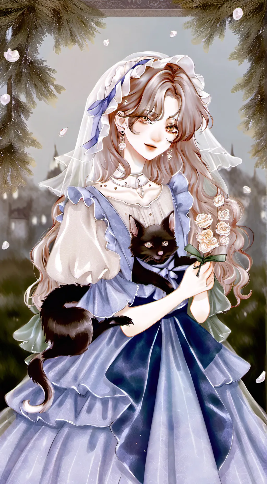 ai character: BLACK Friday BLUEP background