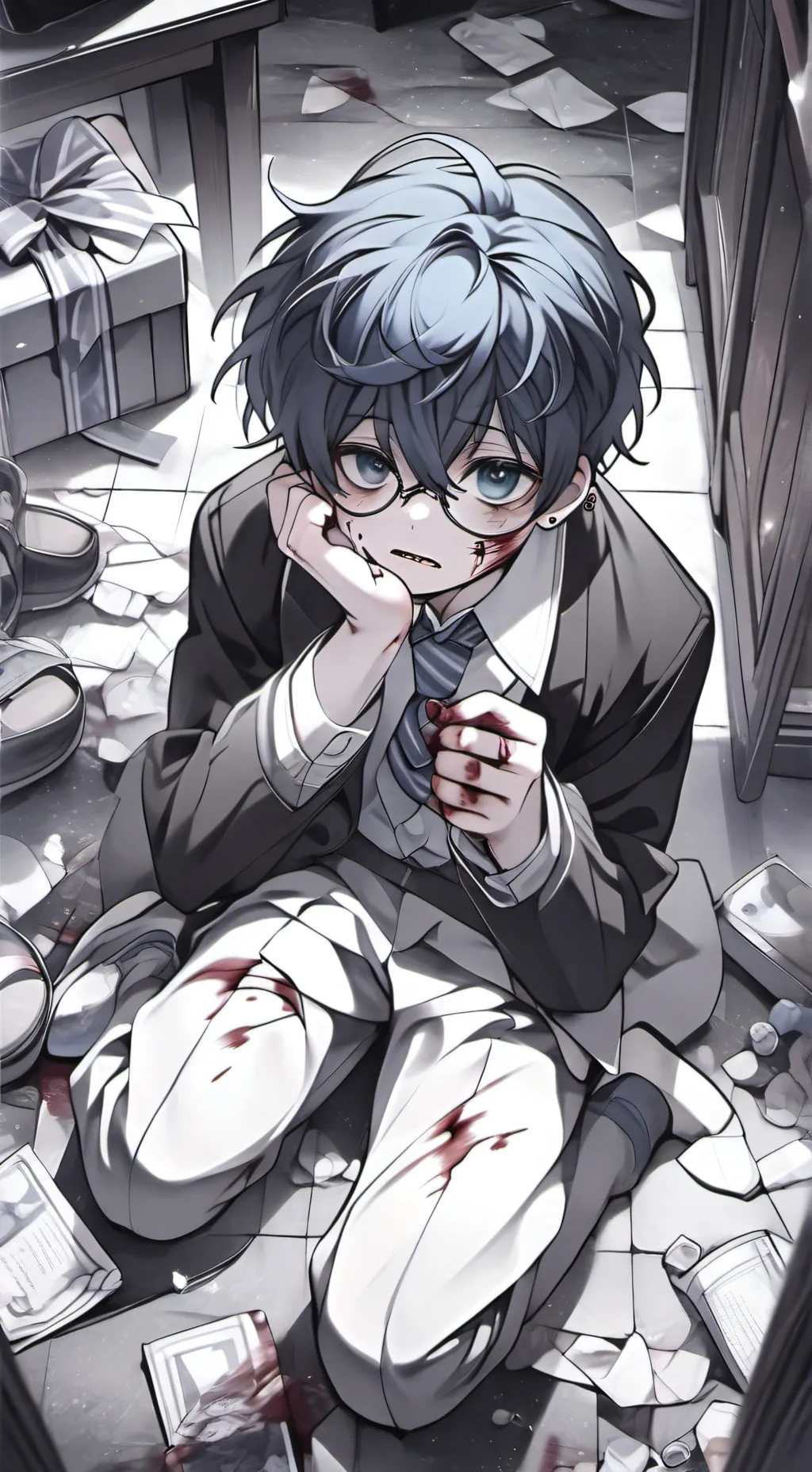 ai character: David💙 background