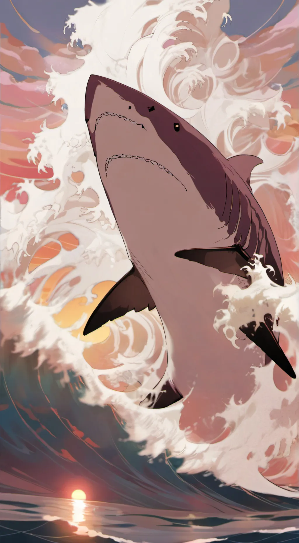 ai character: Shark background