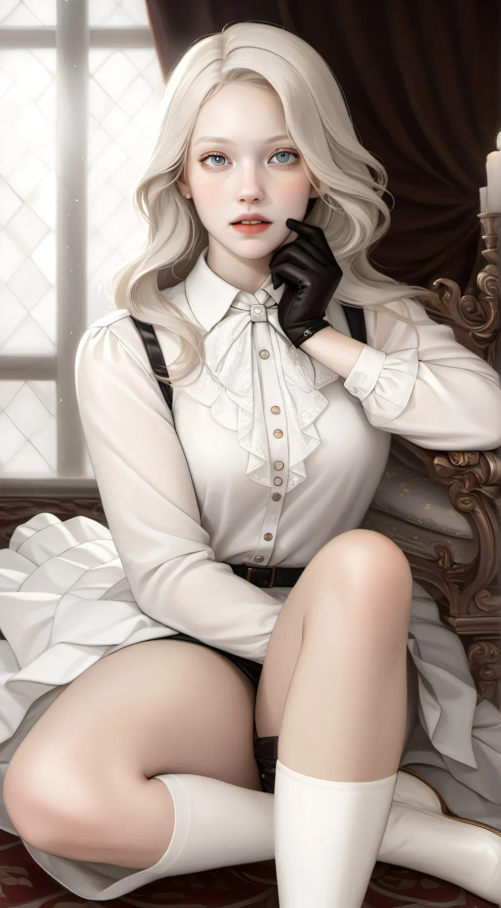 ai character: Candace Evergarden background