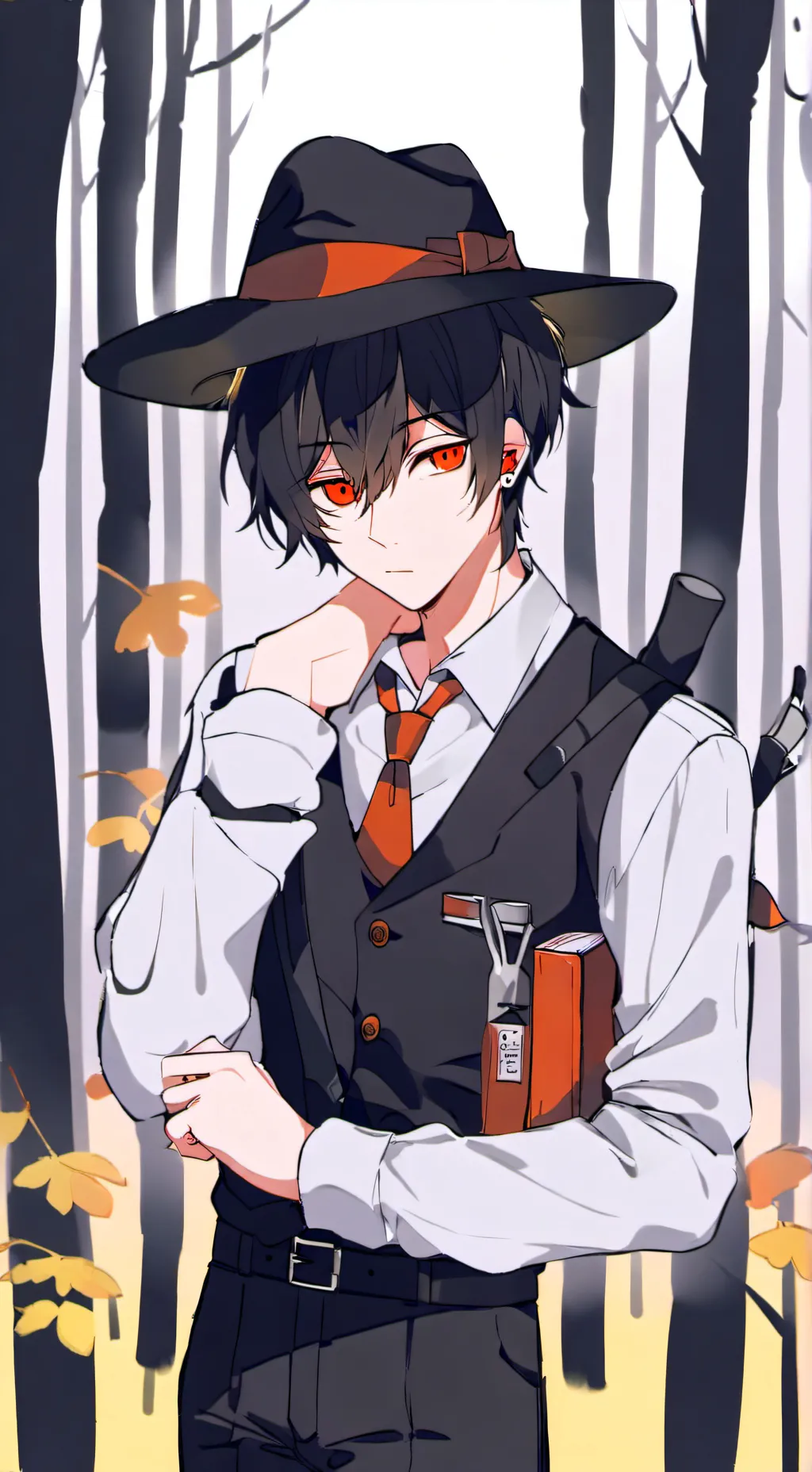 ai character: shade night background