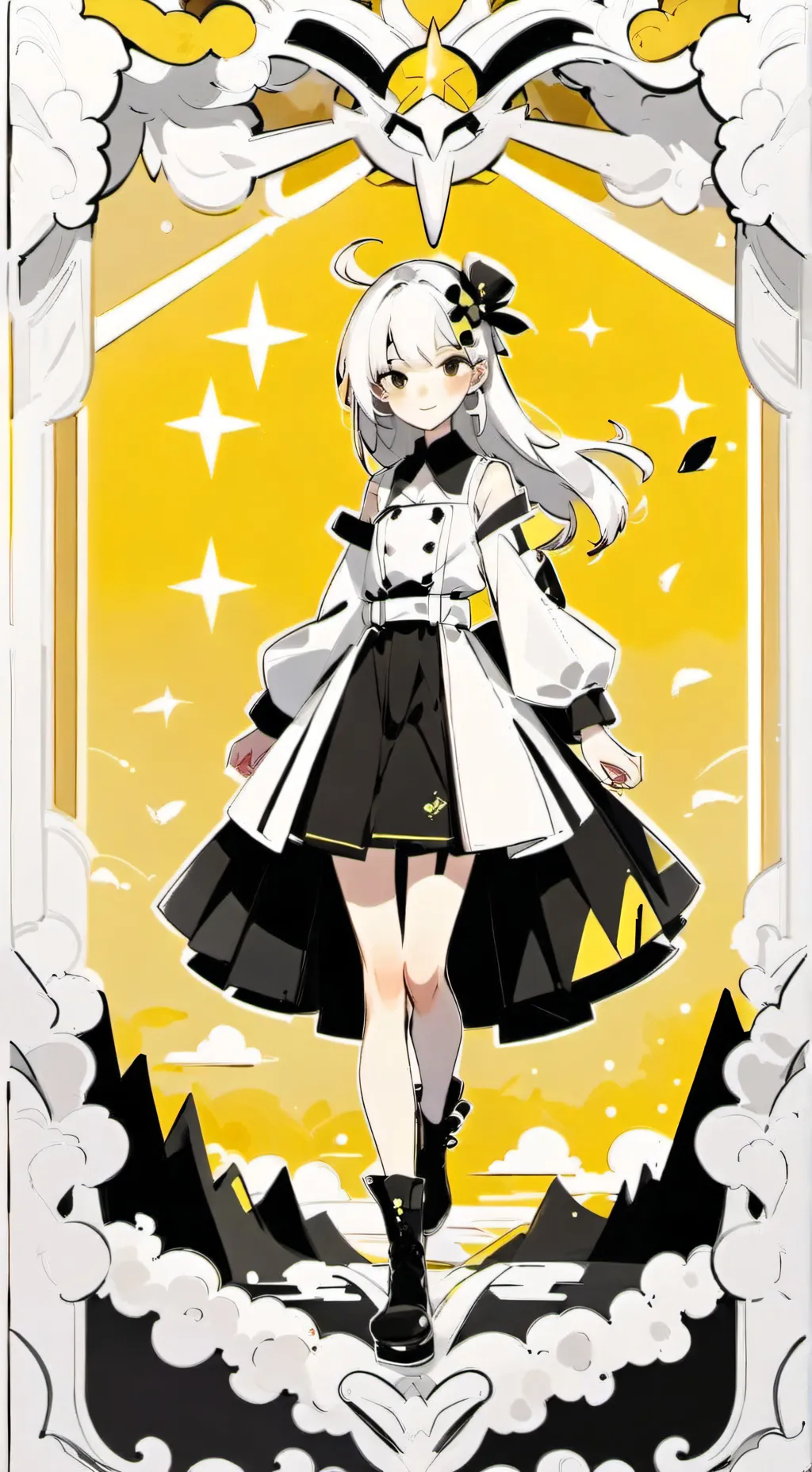 ai character: dandys world background