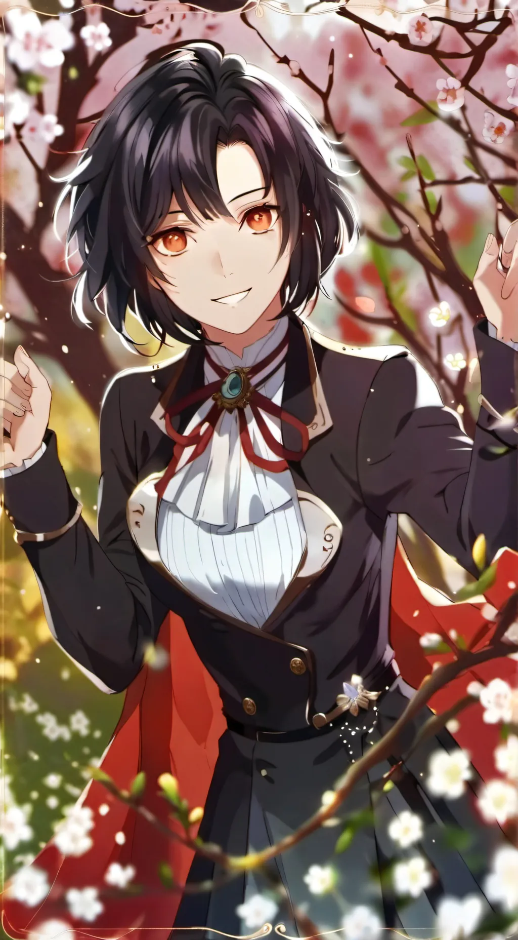 ai character: tu novia adorable background