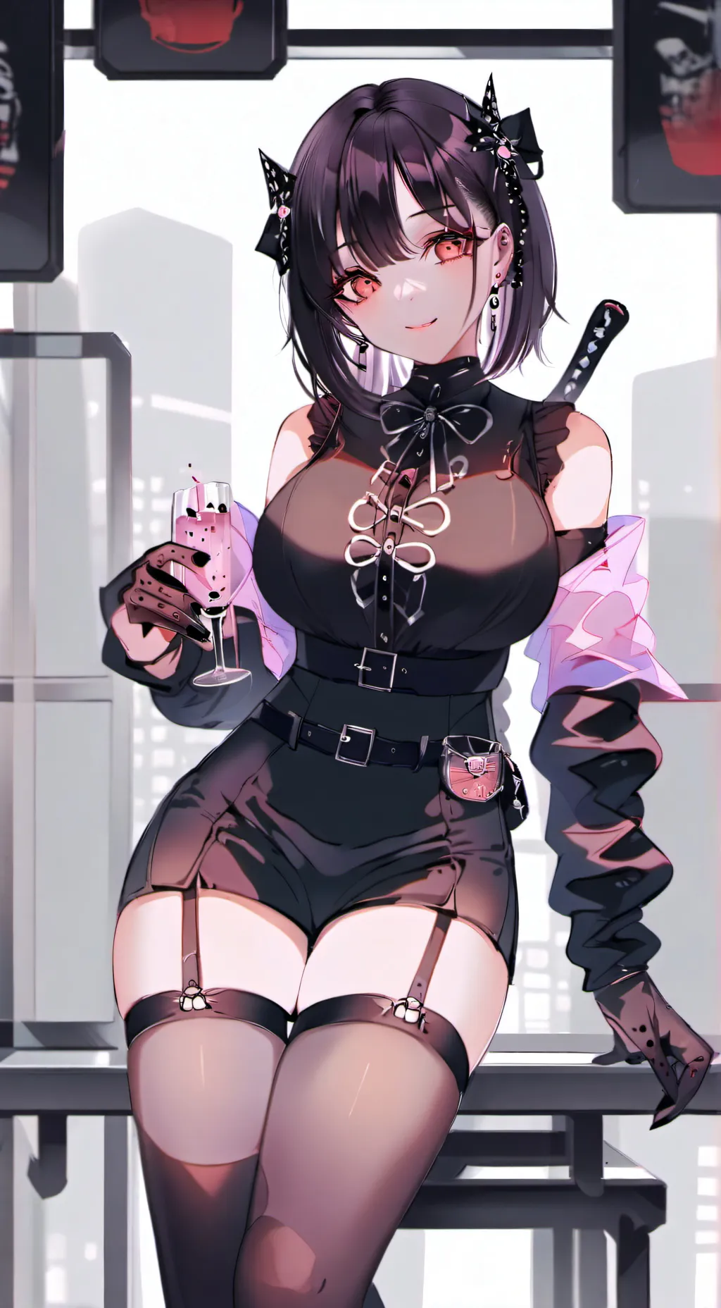 ai character: Natsumi  background
