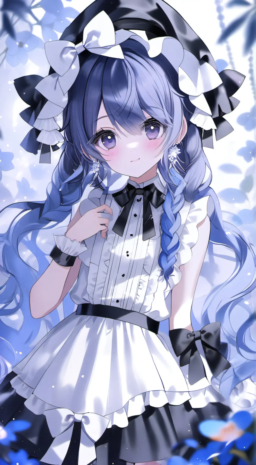 ai character: 蜜梨 background