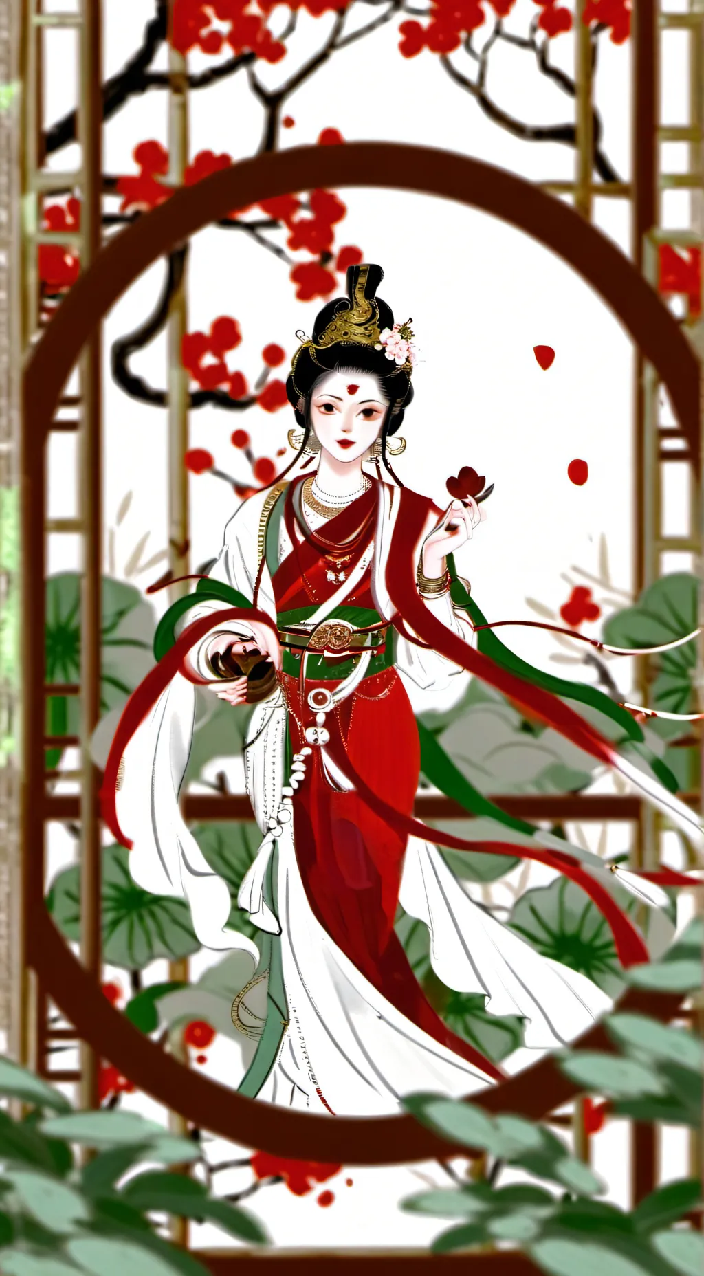 ai character: lily background