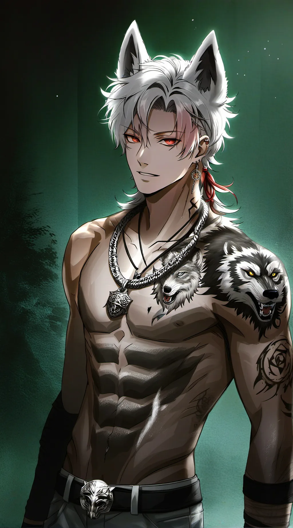 ai character: meute loups 🥰 background