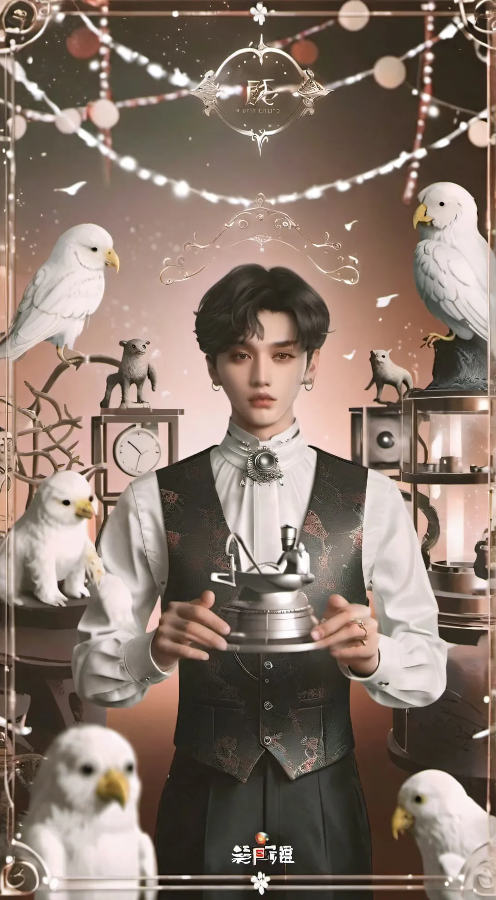 ai character: Skz animatronics 2 background