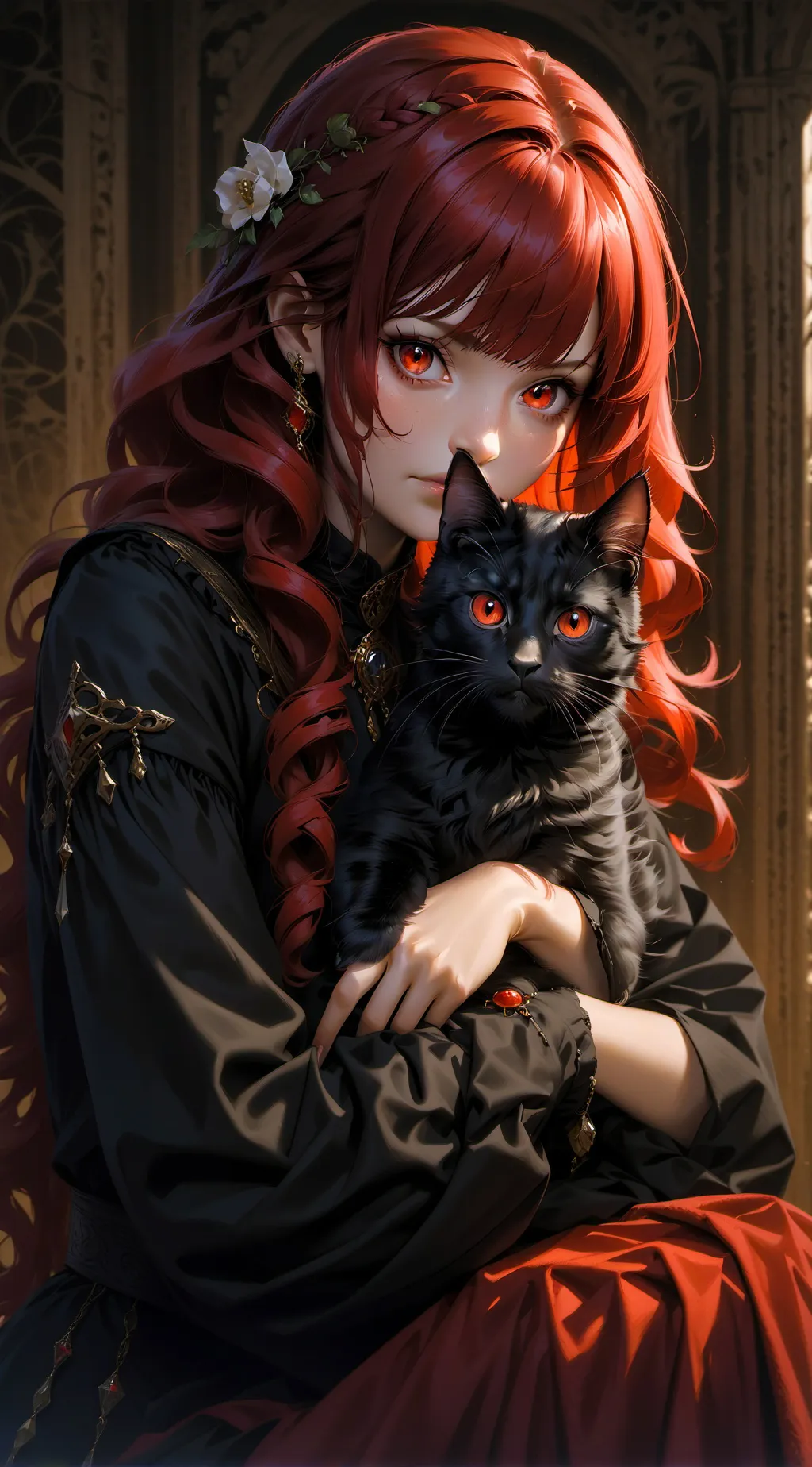 ai character: 🐱~Lucy~🐱  background