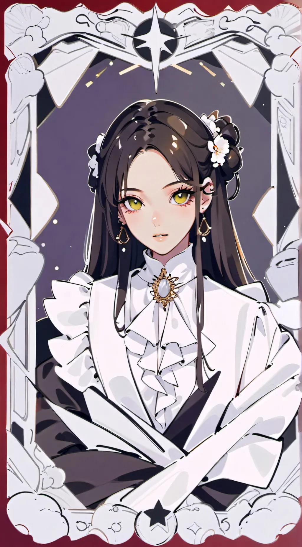ai character: Heart me out cake  background