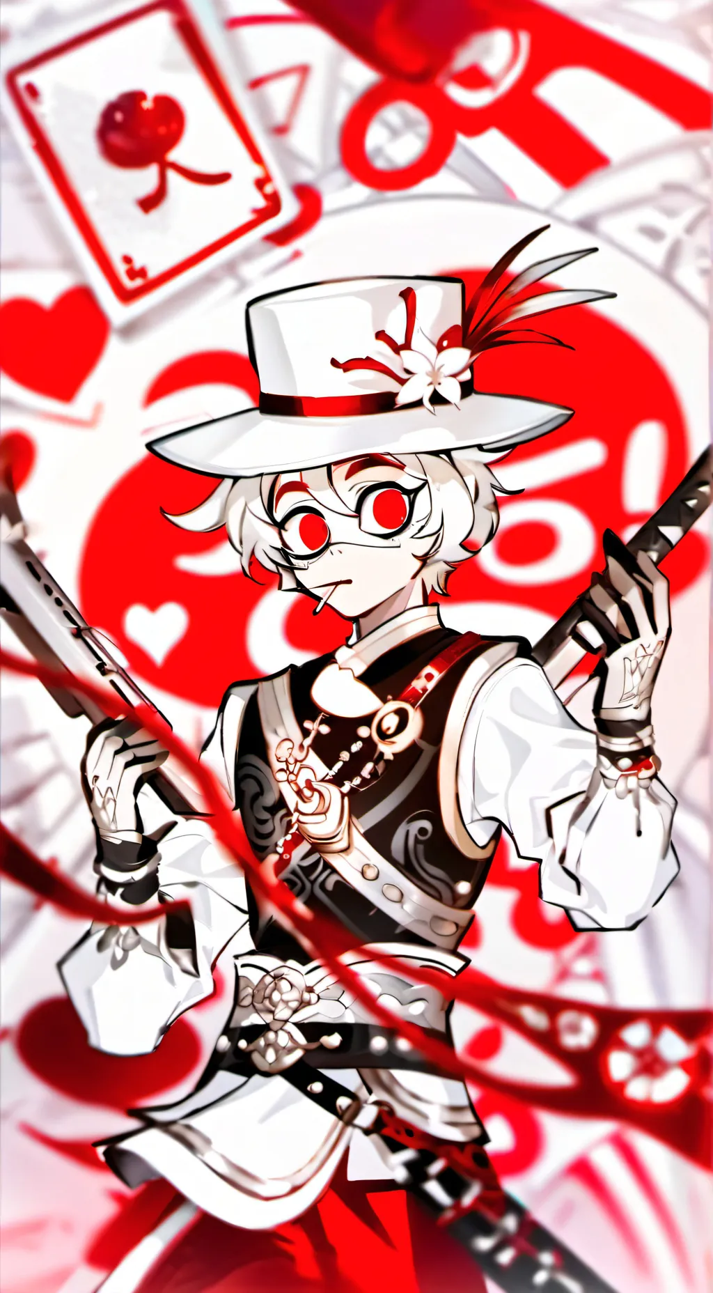ai character: Lucifer  background