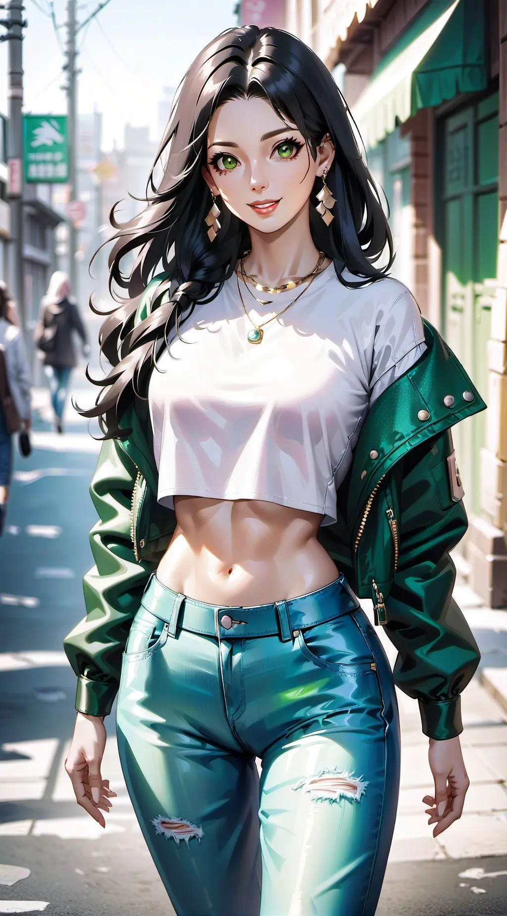 ai character: Dayanara Miñana background
