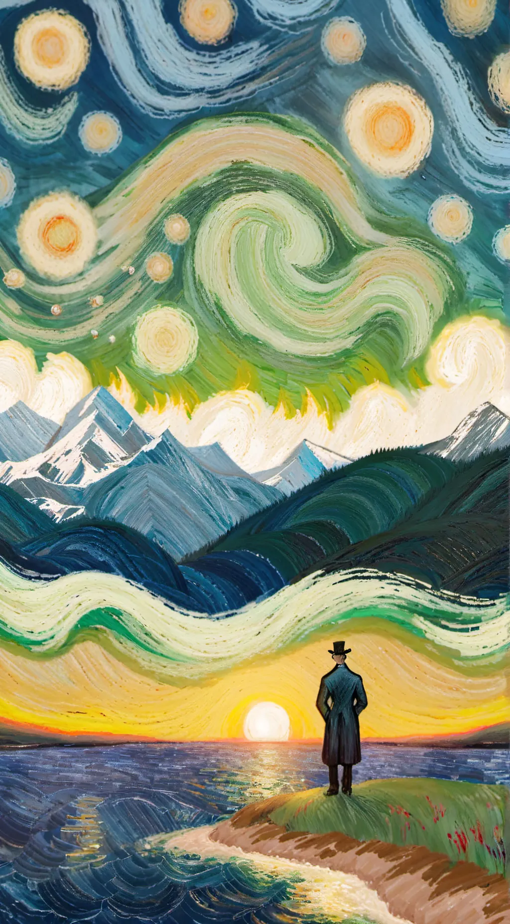 ai character: TO MANY TEARDROPS! background