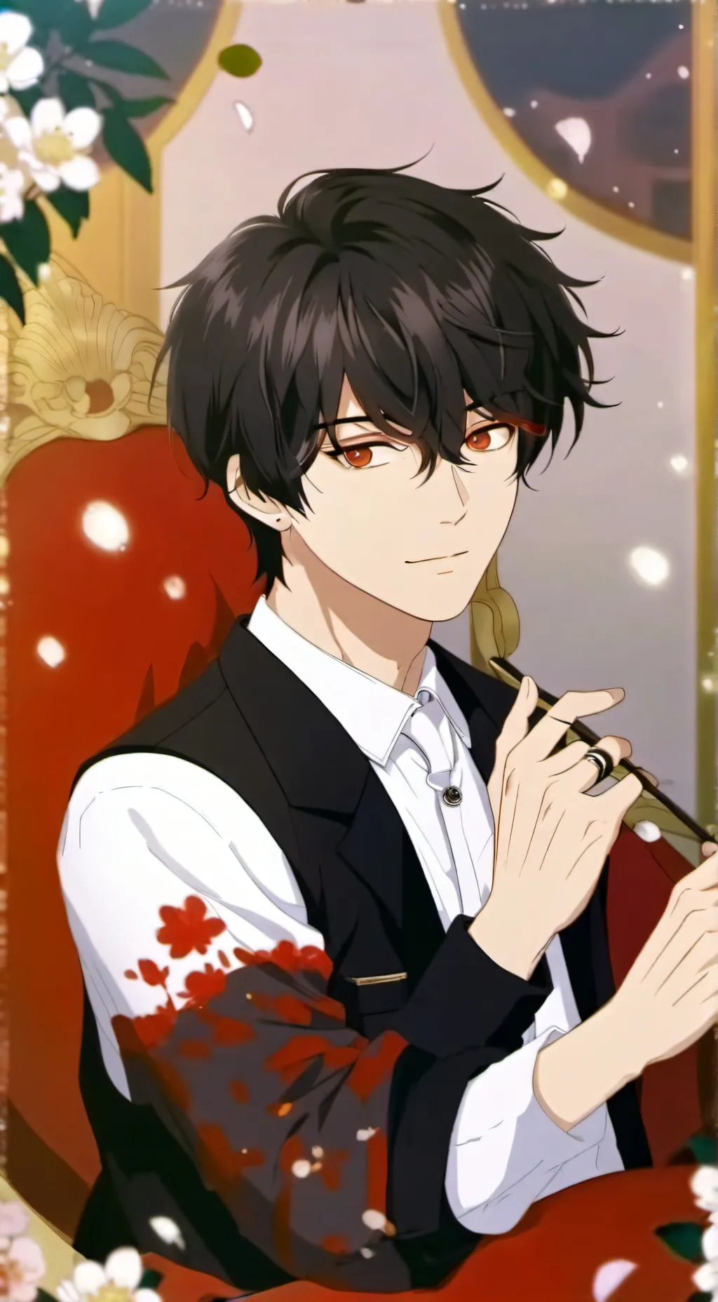 ai character: Gabriele  background