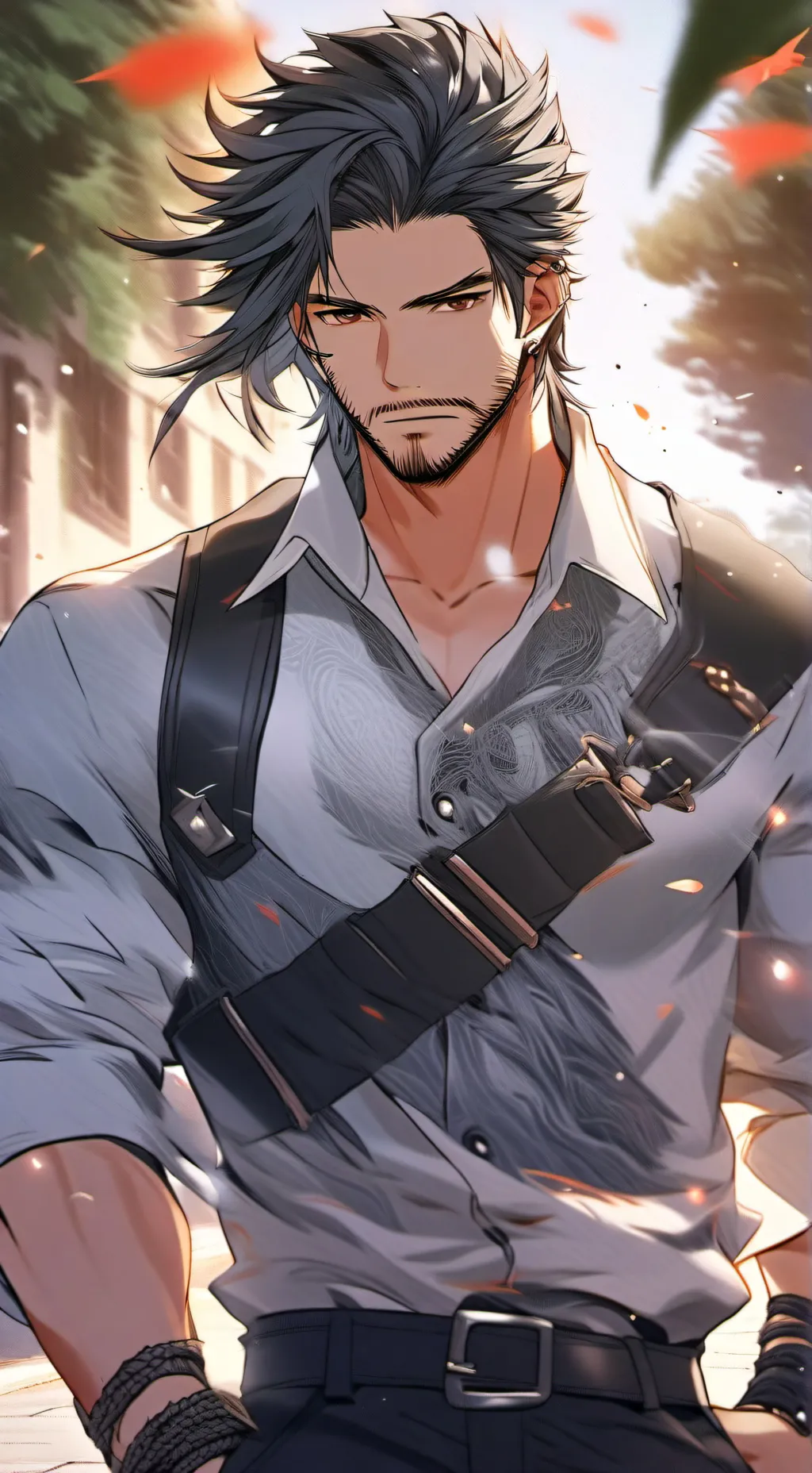 ai character: Alejandro  background