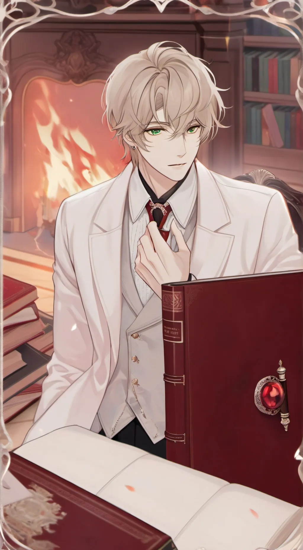 ai character: Daan background