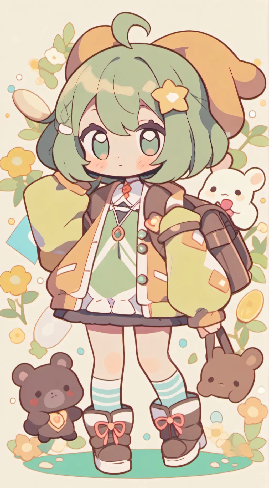 ai character: Sofía(me gusta👉👈) background