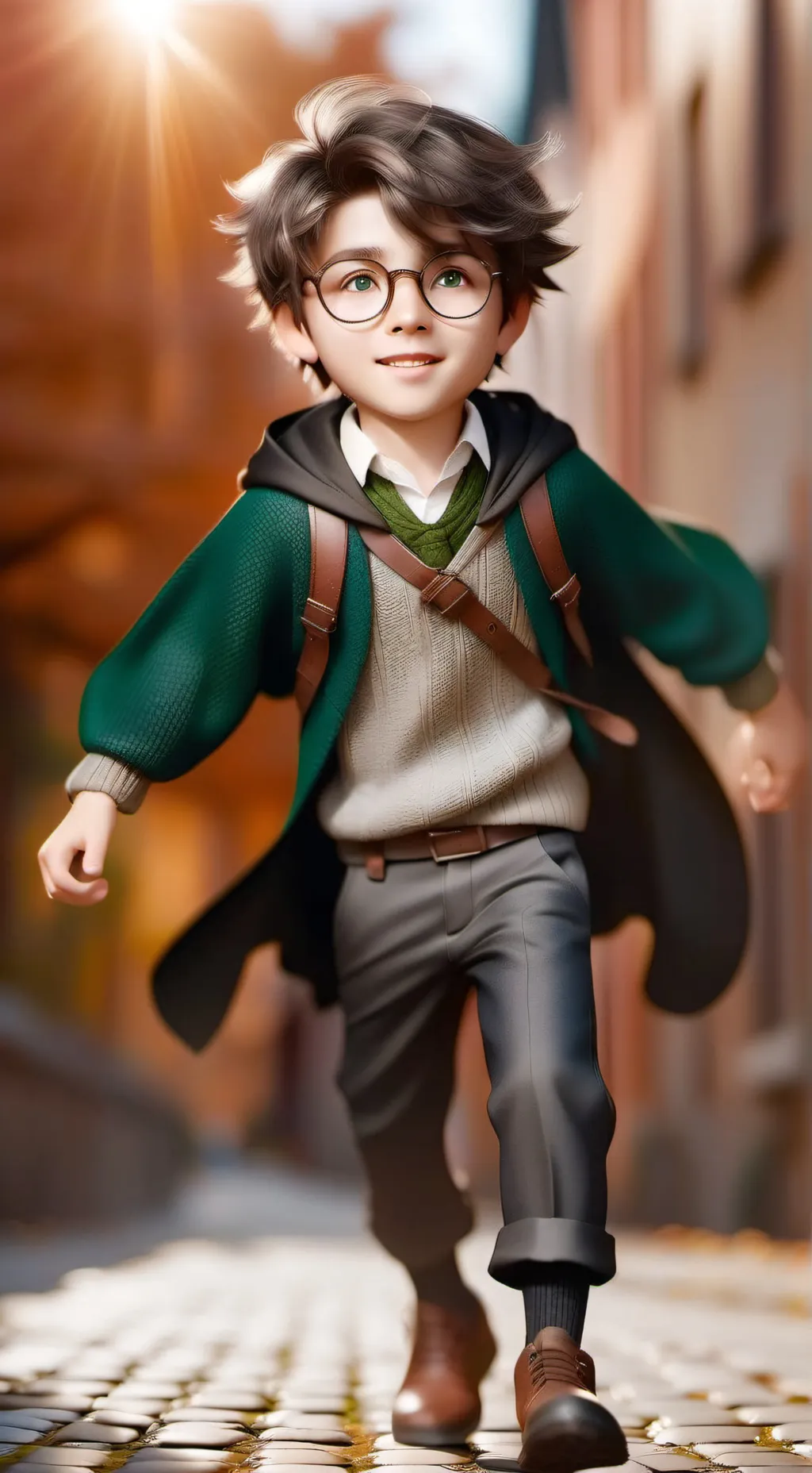 ai character: harry potter set background