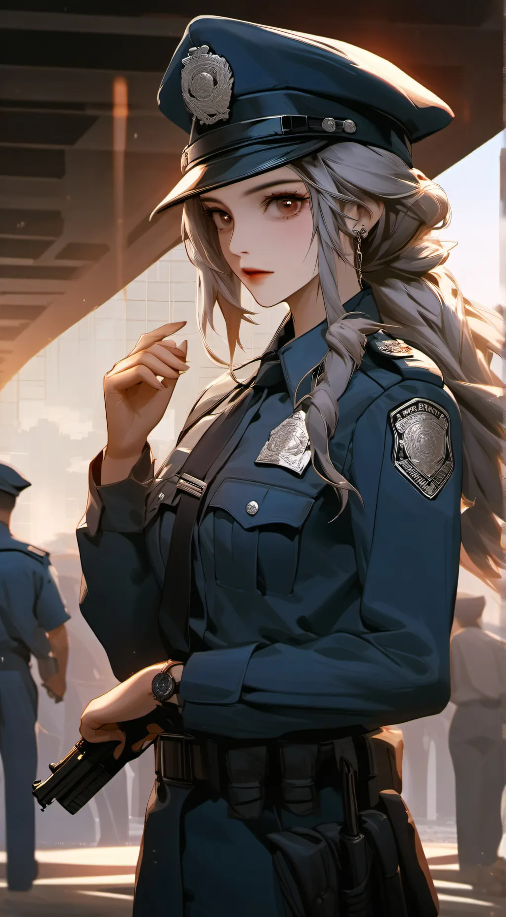 ai character: Officer Kayla background