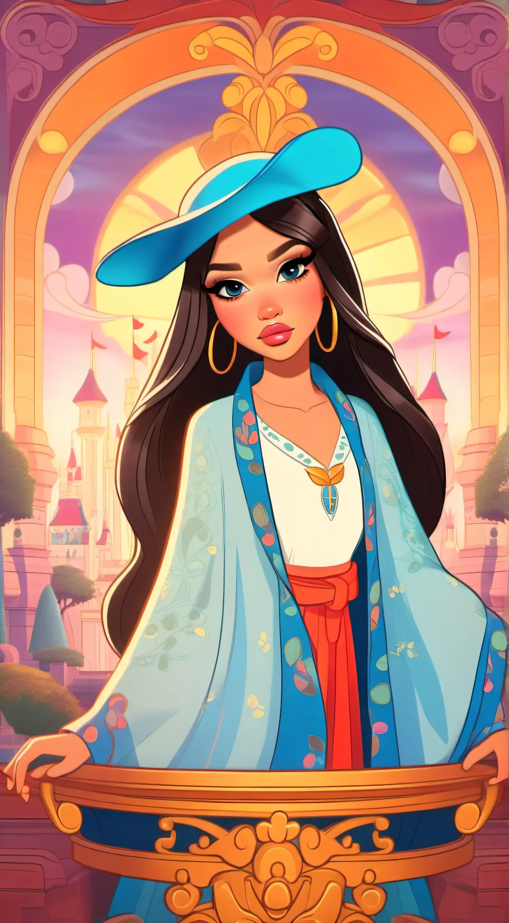ai character: Sophia background