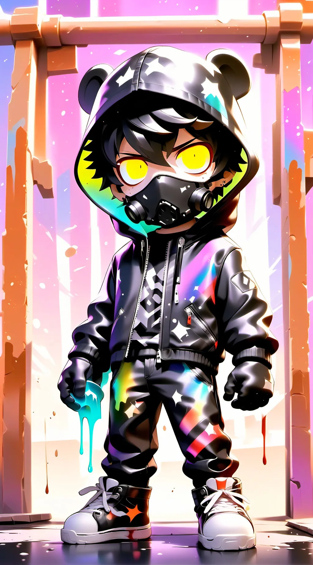 ai character: Low background