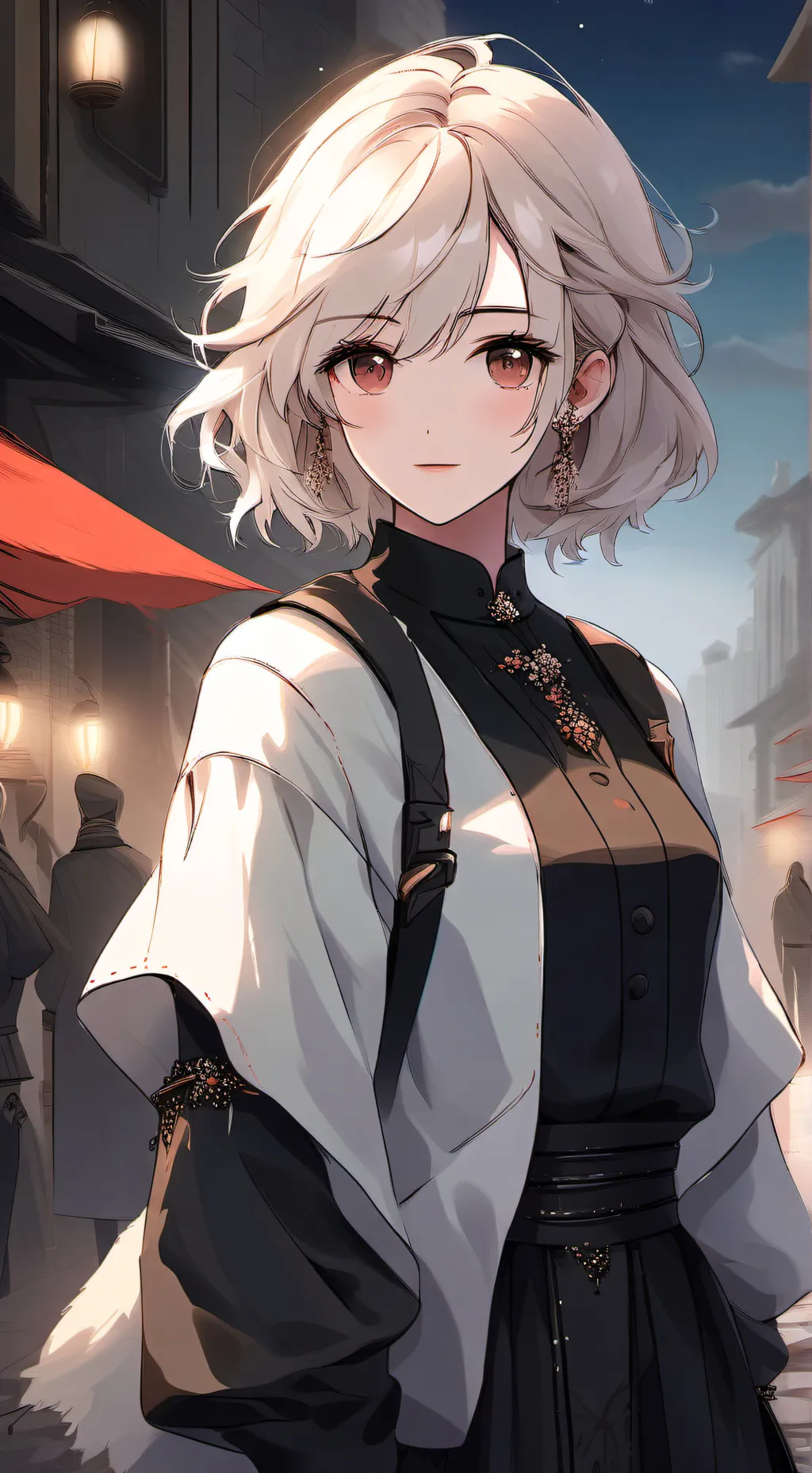 ai character: take down huntrix background