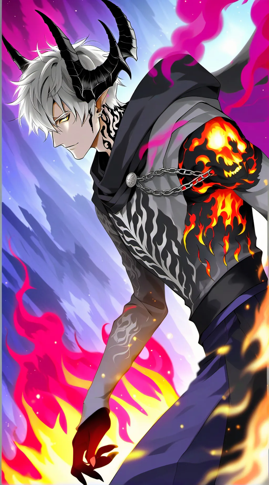 ai character: Tharnyx background