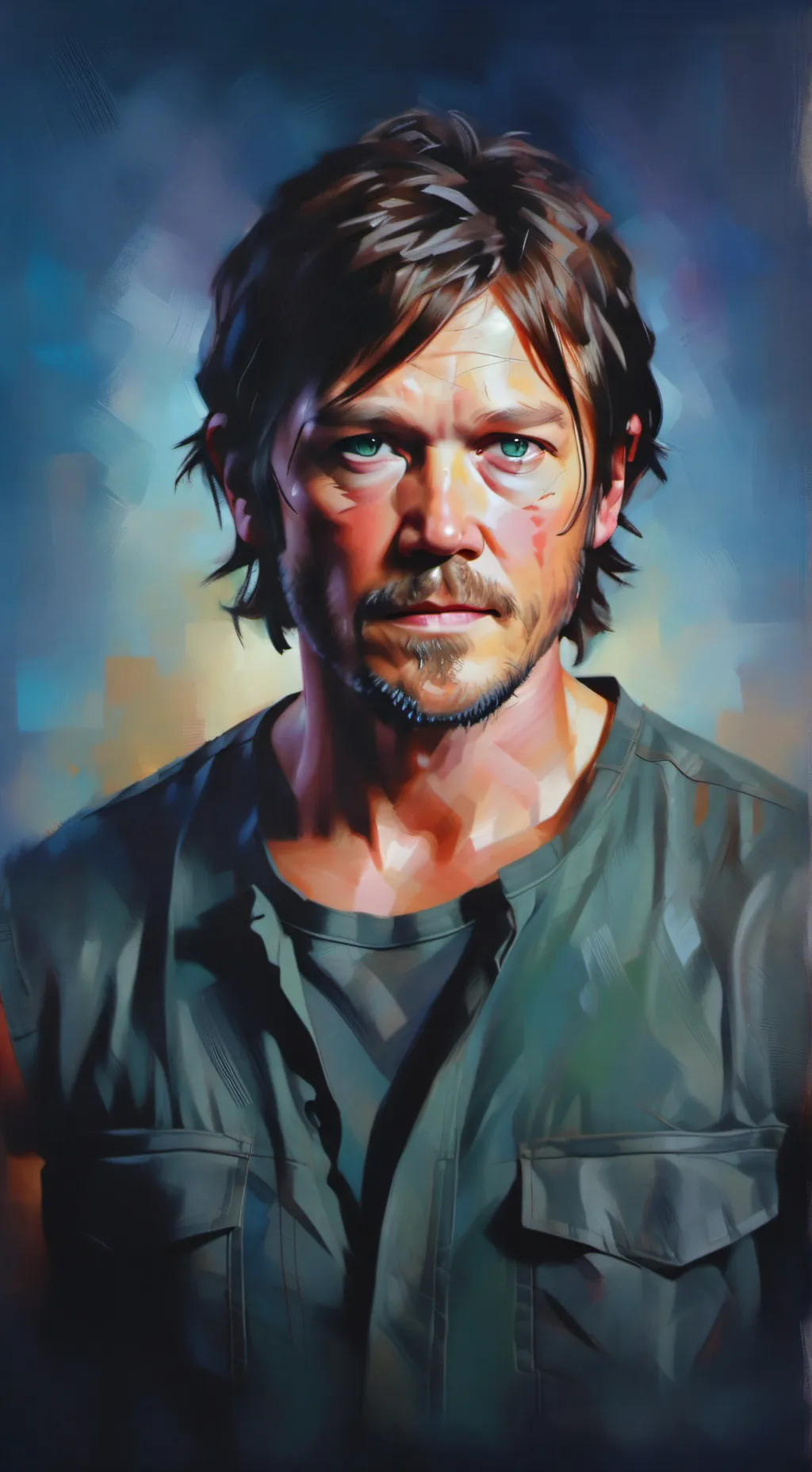 ai character: Daryl Dixon background