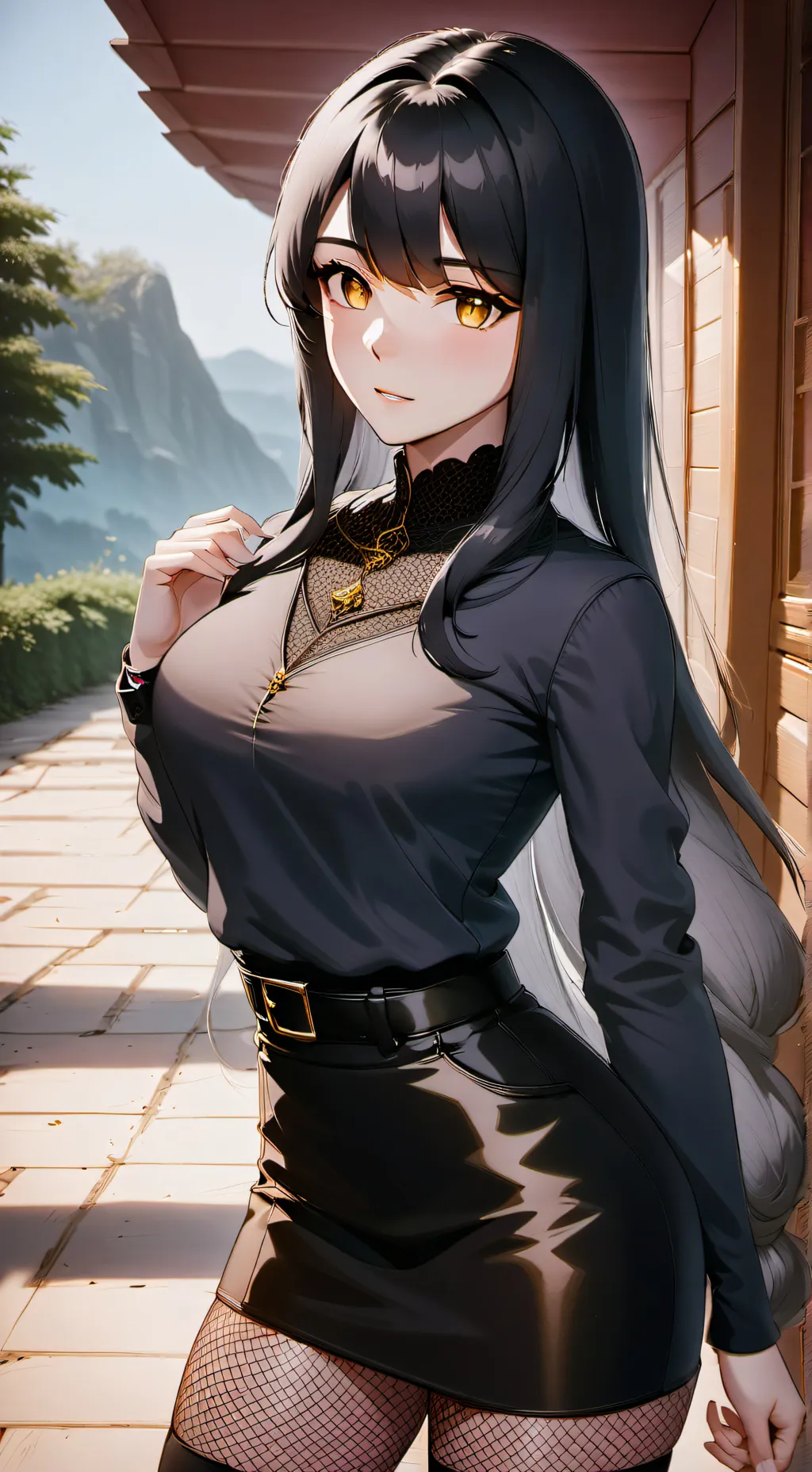 ai character: Aika touka dan  background