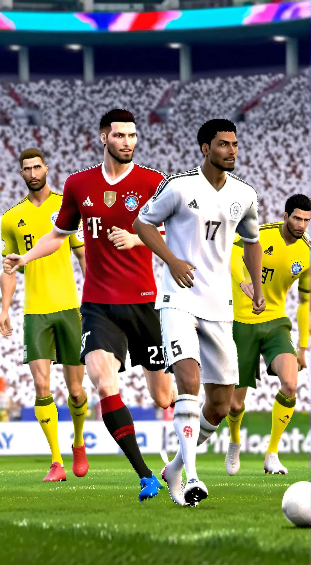 ai character: Euro 2024 background